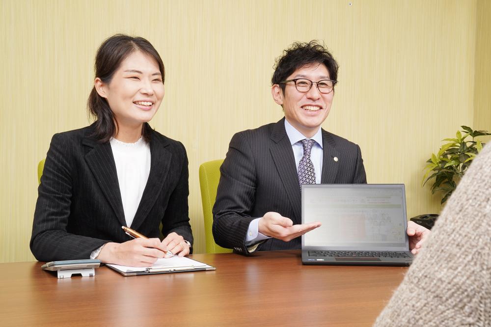 お客様へのきめ細やかな対応を心がけています