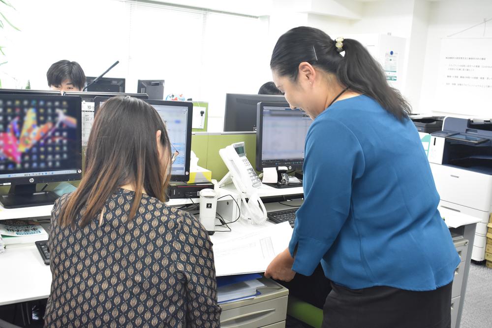 分からないことは丁寧にお教えします♪