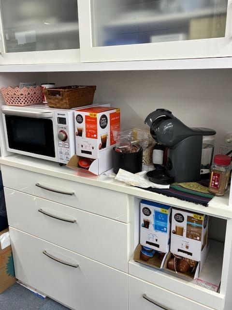 コーヒー、紅茶はご自由にどうぞ♪