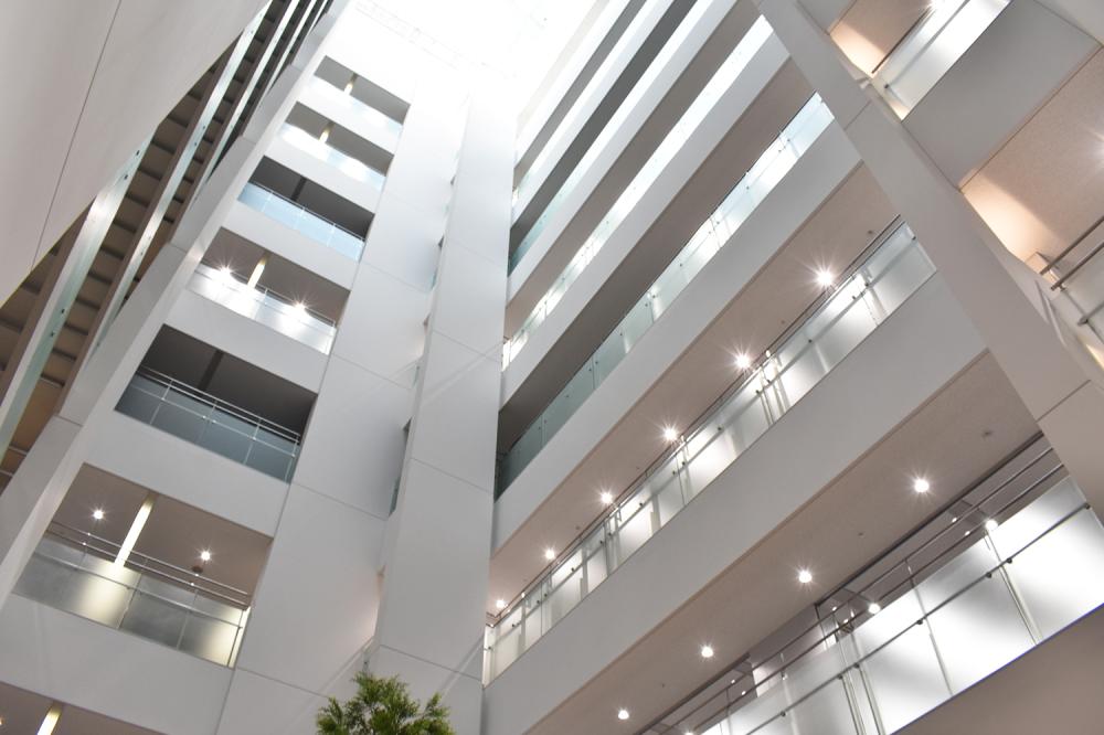 23～30階は吹き抜けになっており、全てノジマのオフィスです♪